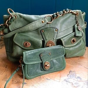 Coach Legacy Leigh 65th Anniversary Edition Shoulder Bag/Wristlet 11128